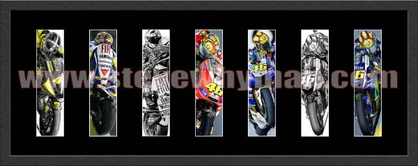 Valentino Rossi Septych 2
