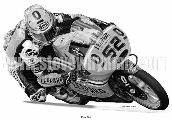 Danny Kent black and white edition
