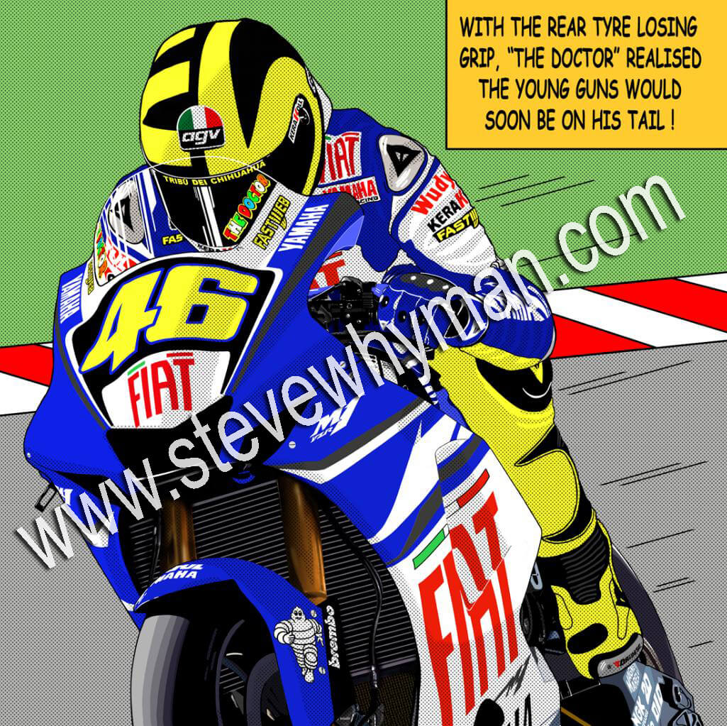Valentino Rossi Pop Art