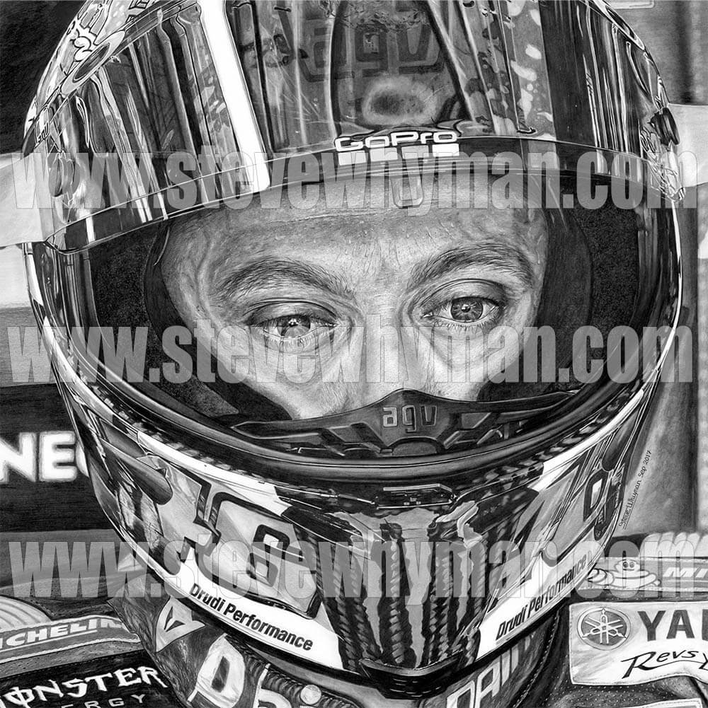 Valentino Rossi Portrait 2017