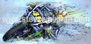 Valentino Rossi Grunge