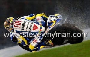Valentino Rossi Rain