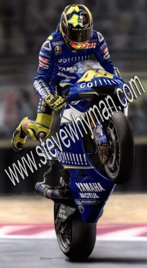 Valentino Rossi GoGo 2005 legoff