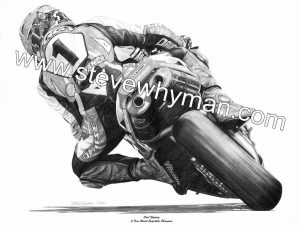 Carl Fogarty Rearshot