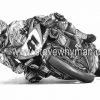 Nori Haga black and white