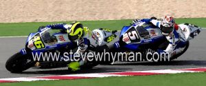 Team mates Steve Whyman