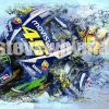 Valentino Rossi Grunge