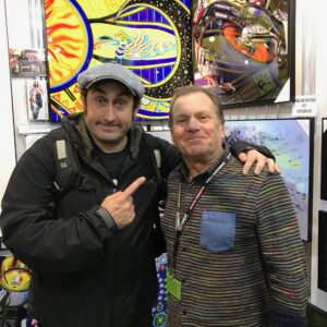 Mr Ross Noble stopped by at the NEC