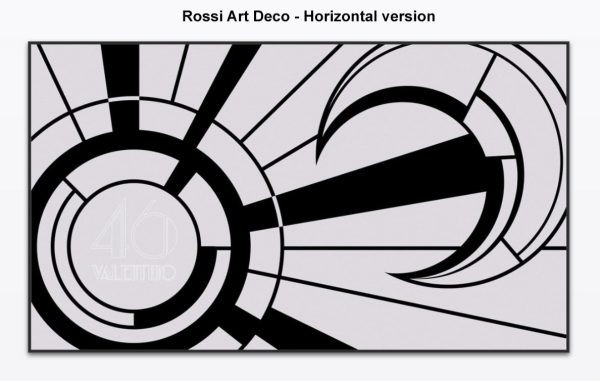 Horizontal Art Deco Rossi